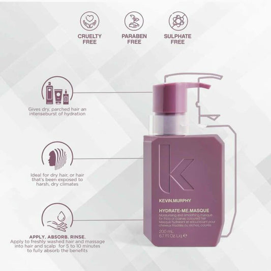 kevin murphy hydrate me masque - كريم ماسك مرطب بخلاصة برقوق الكاكادو