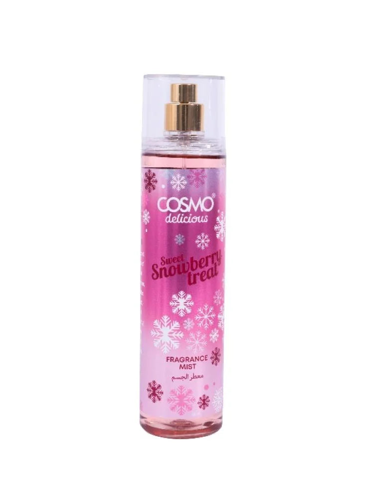 COSMO delicious Sweet Snowberry treat - سبلاش معطرالجسم والشعر