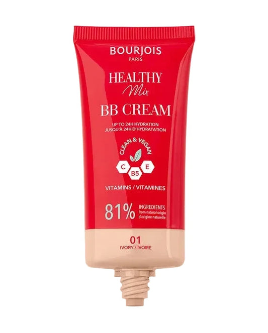 Bourjois paris healthy mix bb cream 001 ivory - كريم بيبي كريم هيلثي مكس من برجواز