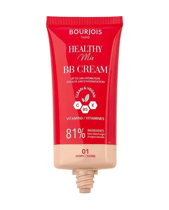 Bourjois paris healthy mix bb cream 001 ivory - كريم بيبي كريم هيلثي مكس من برجواز