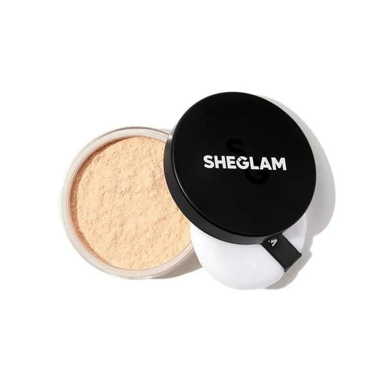 SHEGLAM Insta-Ready Face & Under Eye Setting Powder Duo - بودرة بتصميم مزدوج