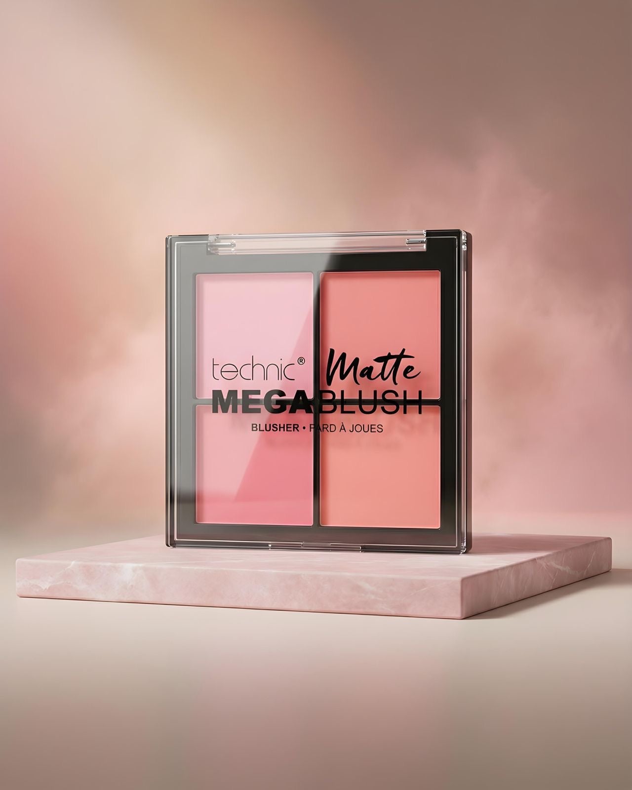 Technic Mega Matte Blush - باليت بلشر باودر من تكنيك
