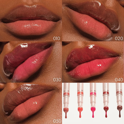 Catrice juicy lip oil colour cushion - زيت الشفاه ملون من كاتريس