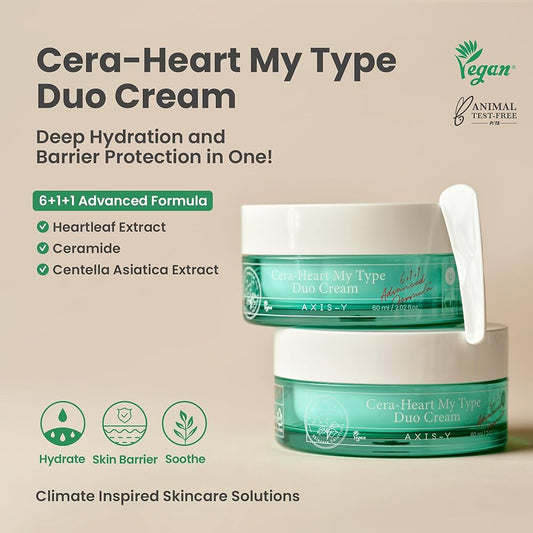 Axis-y cera-heart my type duo cream - كريم مرطب من اكسس واي كوري