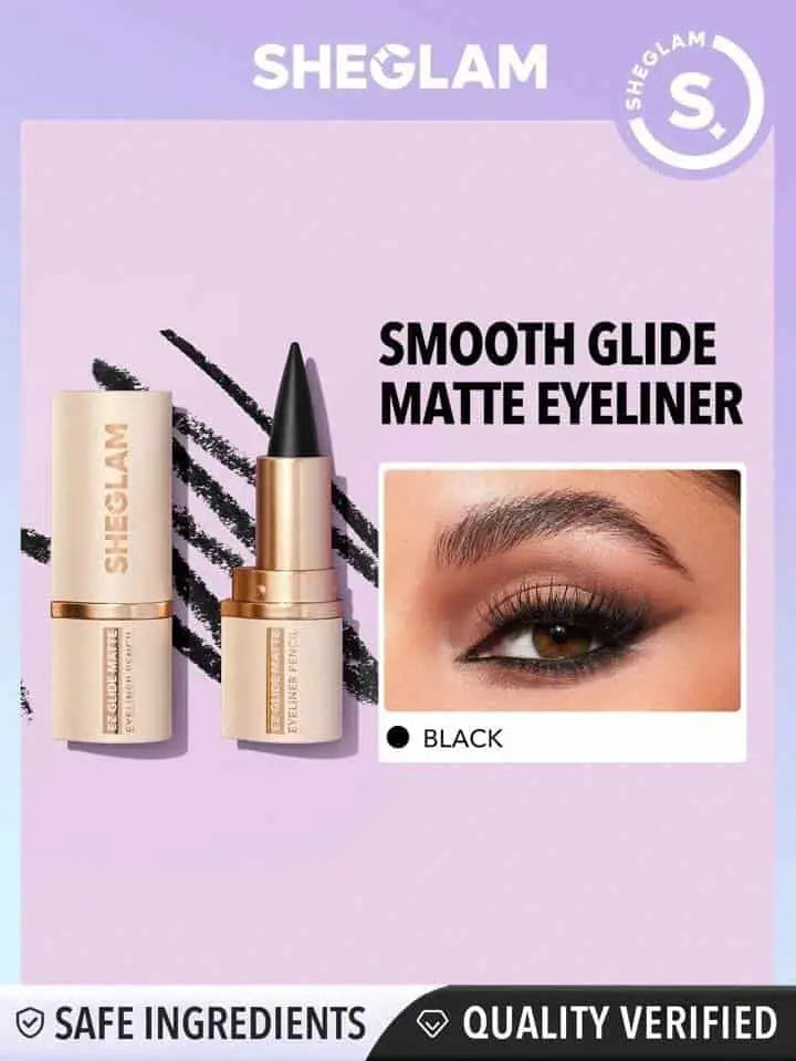 SHEGLAM EZ Glide Matte Eyeliner Pencil -كحل كريمي مطفي من شي كلام