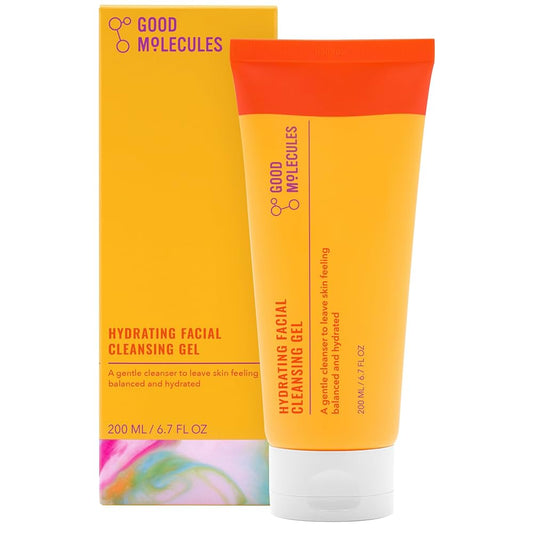 Good molecules hadrating faclal cleansing gel-غسول جل منظف يومي
