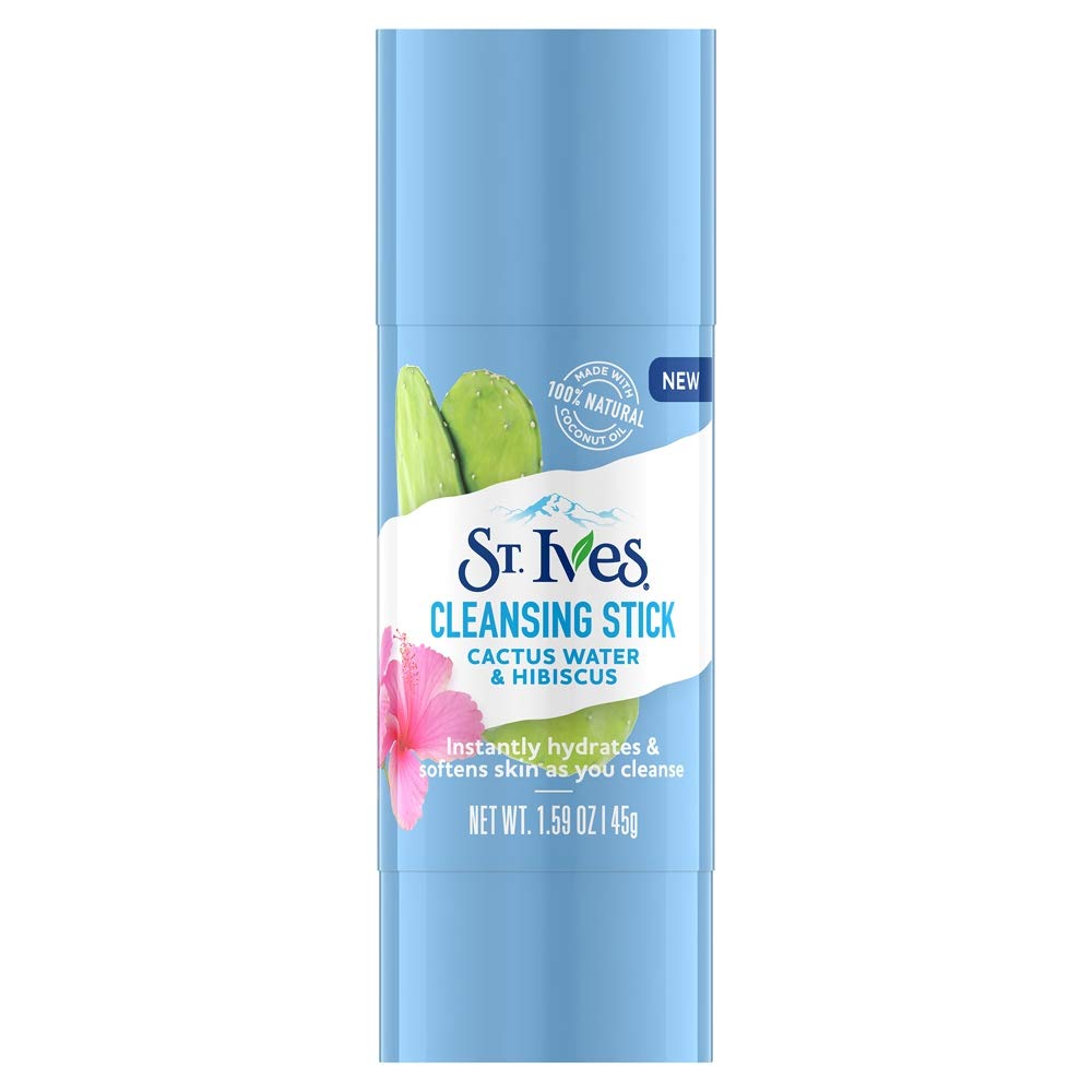 St.ives cleansing stick cactus water & hibiscus - ستيك منظف سانت آيفز بماء الصبار والكركديه