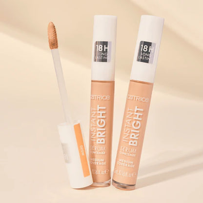 Catrice instant bright serum conealer-  كونسيلر وسيروم خافي عيوب من كاتريس