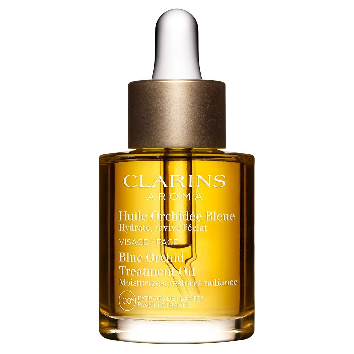 Clarins aroma Blue orchid treatment oil-زيت كلارنس العلاجي للبشرة الجافة