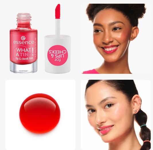 Essence what a tint lip & cheek tint - تنت الشفاه والخدود من أيسنس