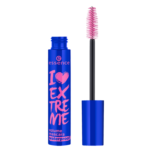essence i love extreme volume mascara waterproof - مسكارة الرموش للحجم ضد ماء من أيسنس