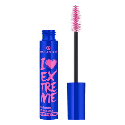 essence i love extreme volume mascara waterproof - مسكارة الرموش للحجم ضد ماء من أيسنس