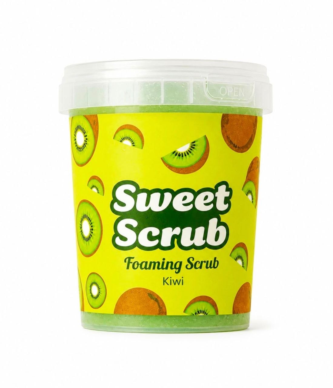 SWEET SCRUB KIWI FOAMING SCRUB 500g- سكراب الكيوي من سويت سكراب