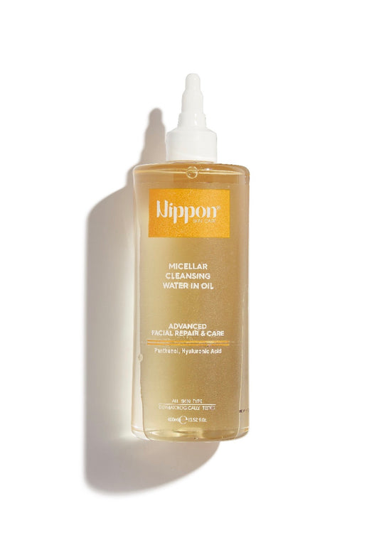 Nippon Micellar cleansing Water in oil -مزيل مكياج مائي زيتي للبشرة المختلطة