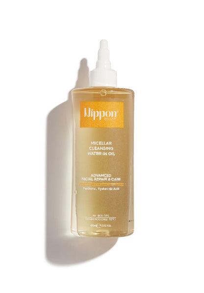 Nippon Micellar cleansing Water in oil -مزيل مكياج مائي زيتي للبشرة المختلطة