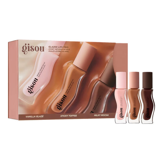 Gisou lip gloss set trio - سيت كلوسات الشفاه لامعة من جيسو