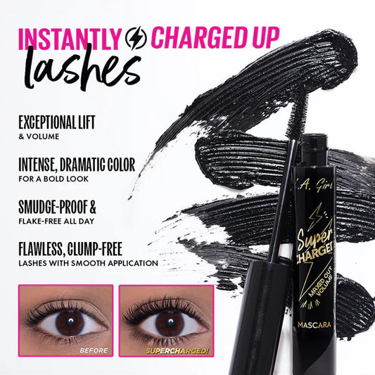 L.A.girl Super Charged Maxed Out Volume - ماسكارا رموش