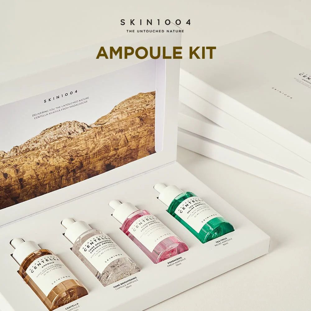 Skin1004 Madagascar centella ampoule kit - مجموعة أمبولات سانتيللا من مدغشقر