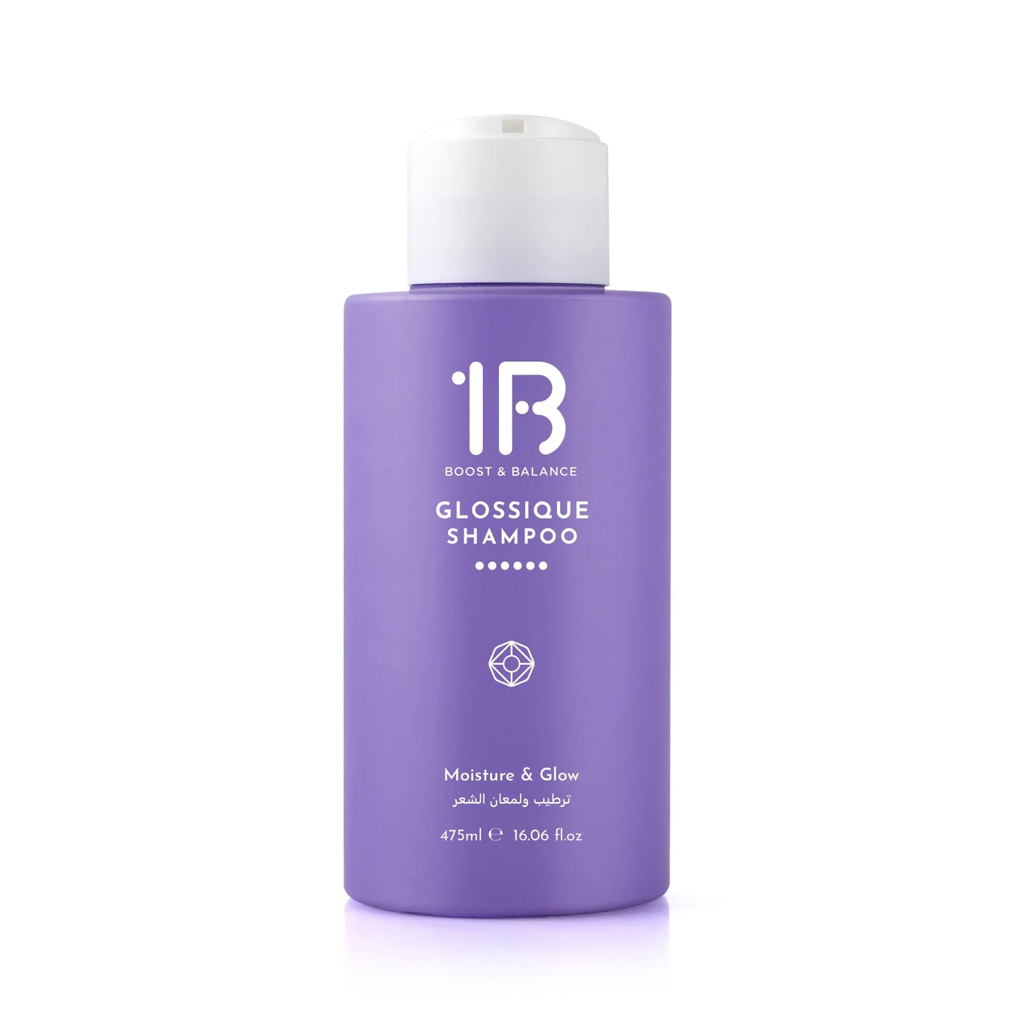 1B Boost & Balance Glossique Shampoo (Moisture & Glow) -شامبو لتحسين وحيوية الشعر من وان بي