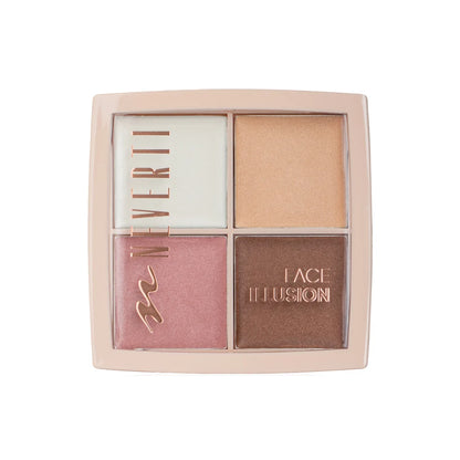 NEVERTI CREAM HIGHLIGHTER PALETTE - باليت هايلايتر من نيفيرتي
