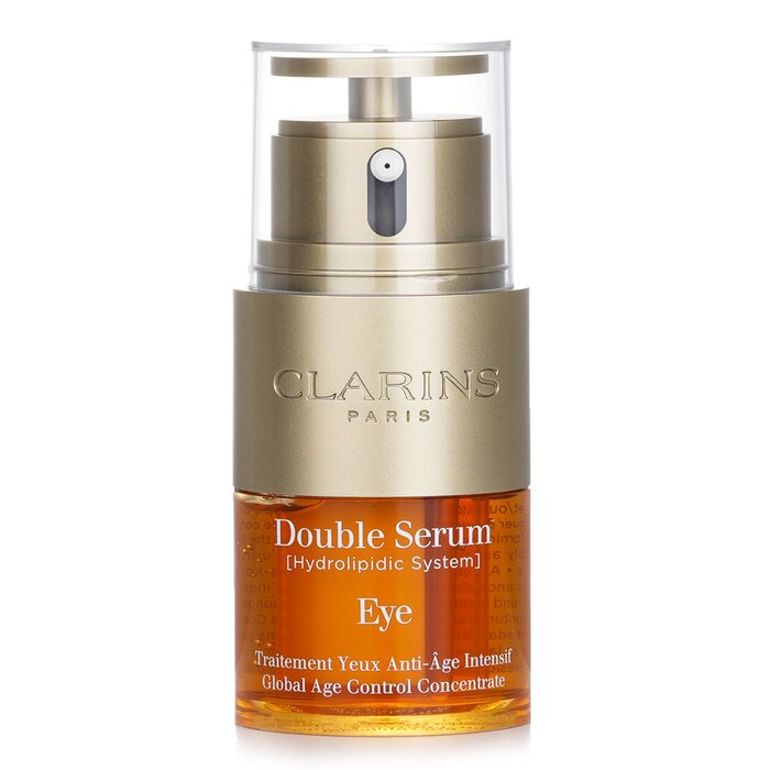 Clarins double serum traitemnt yeux anti-age intensif eye 20 ml - كلارنس دبل سيروم مكثف لمكافحة علامات تقدم العمر حول العين 20 مل