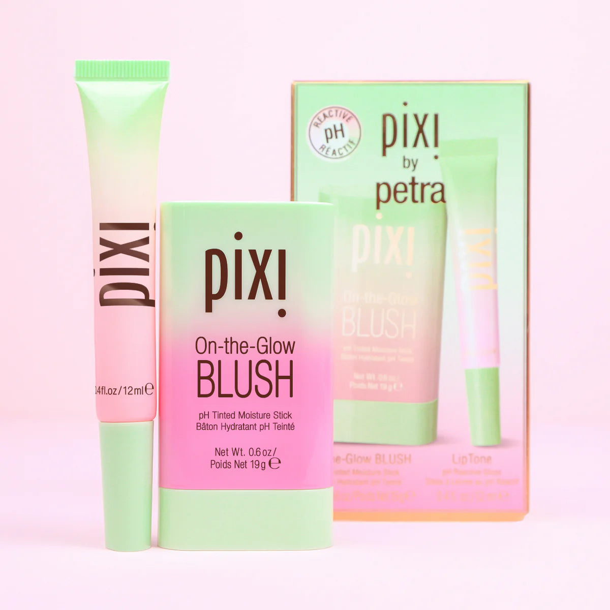 Pixi by petra blush & lip tone set - سيت  الشفاه والخدود من بيكسي