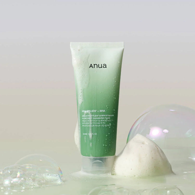 Anua heartleaf + bha  deep cleaning foam - غسول انوا لتنظيف العميق