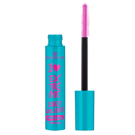 essence i love extreme crazy volume mascara waterproof - مسكارة الرموش للحجم ضد ماء من أيسنس