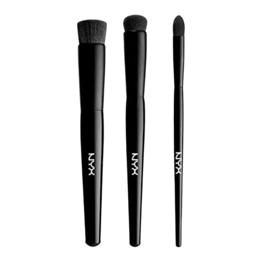 Nyx ready set contour brush set - سيت فرش مكياج من نيكس
