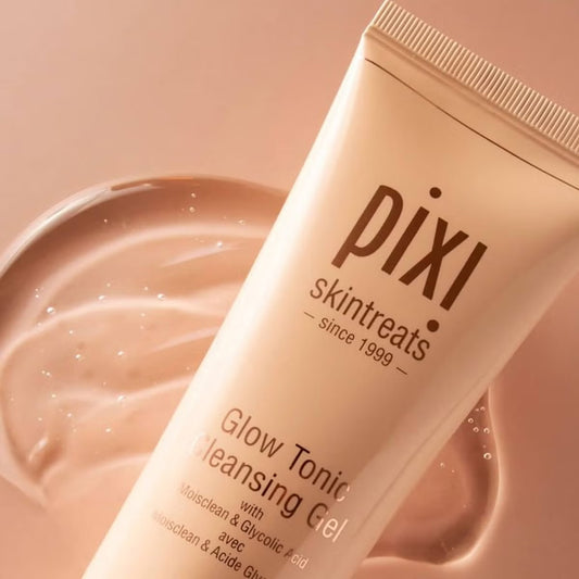 Pixi Skintreats Glow Tonic Cleansing Gel - غسول مرطب مقشر اصفر