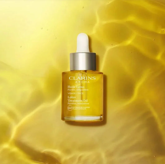 Clarins aroma Blue orchid treatment oil-زيت كلارنس العلاجي للبشرة الجافة