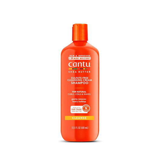 Cantu shea butter cleansing cream shampoo 400ml - شامبو كانتو الكريمي المنظف بزبدة الشيا 400 مل