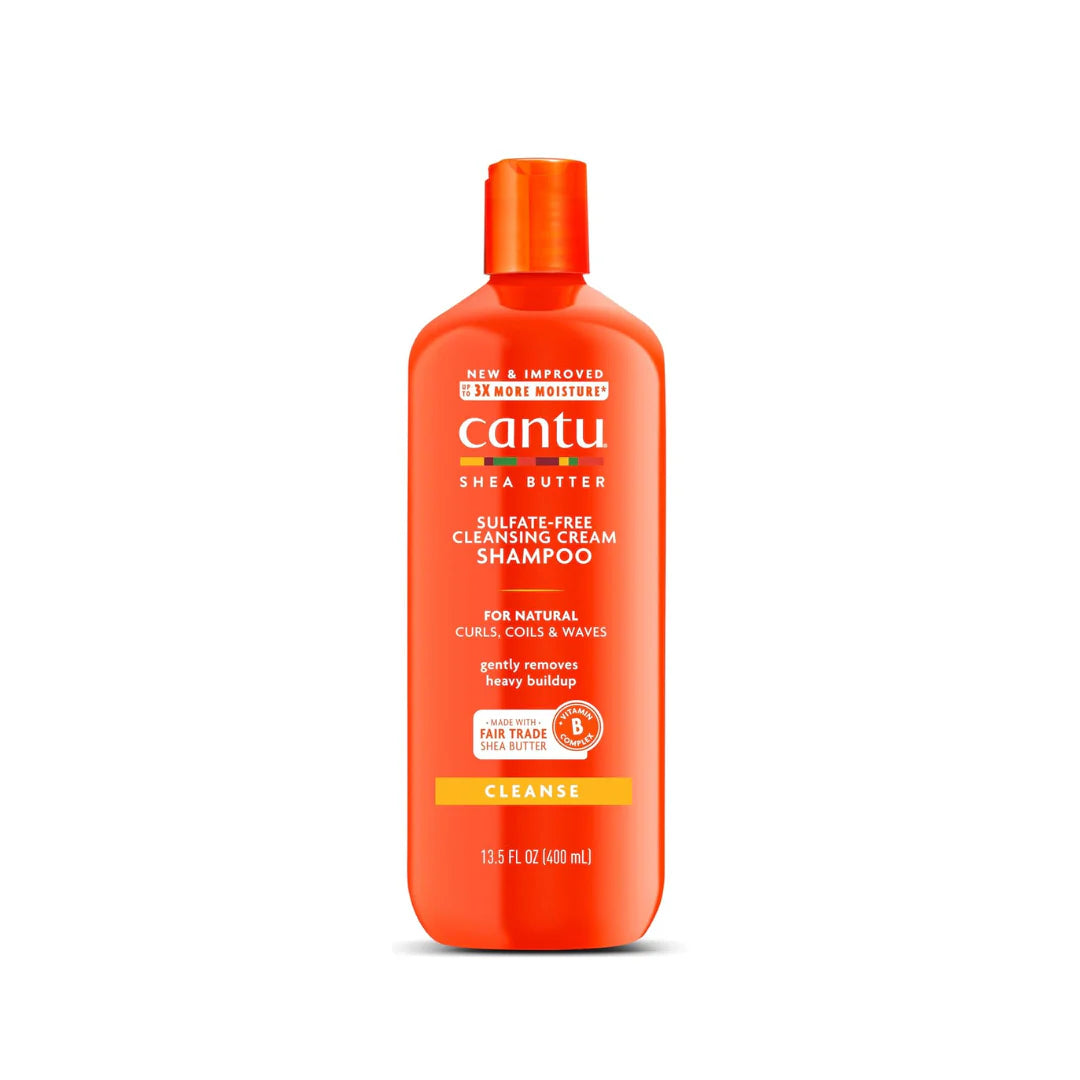 Cantu shea butter cleansing cream shampoo 400ml - شامبو كانتو الكريمي المنظف بزبدة الشيا 400 مل
