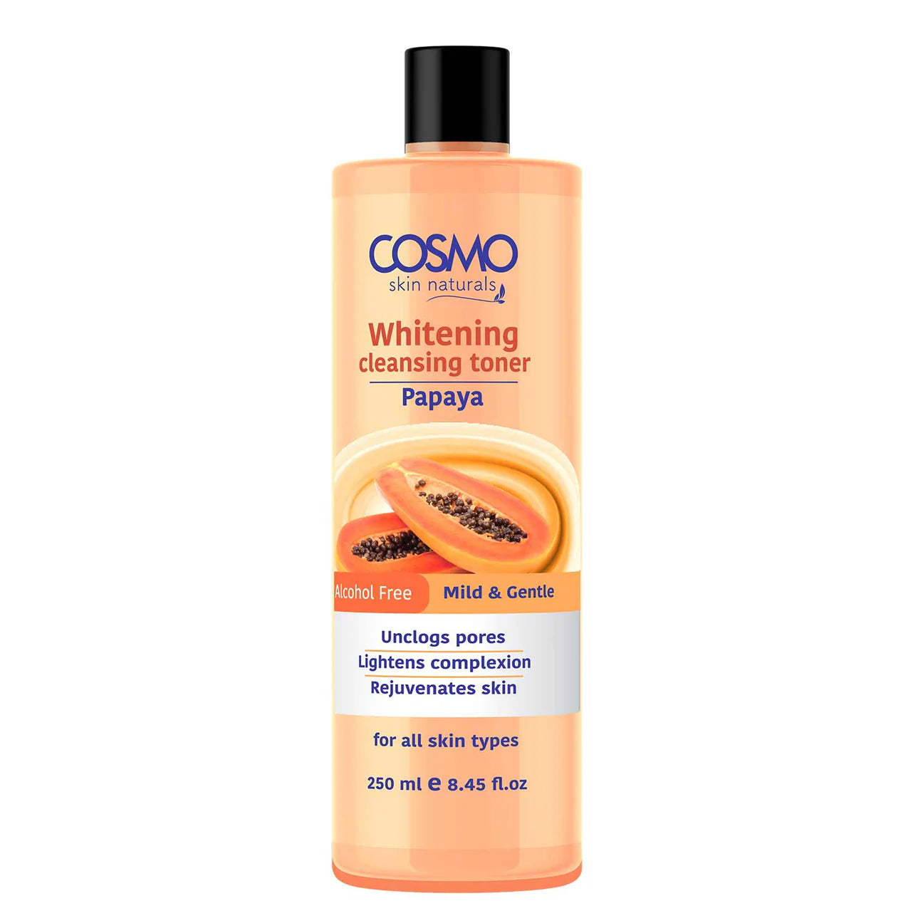 Cosmo Papaya Whitening Cleansing Toner - تونر كوزمو المنظف والمبيض بالبابايا