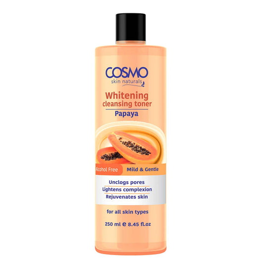 Cosmo Papaya Whitening Cleansing Toner - تونر البشرة بالببايا من كوزمو