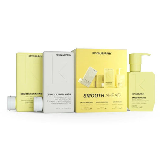 Kevin.morphy smooth ahead kit - مجموعة كيفن مورفي للعناية بالشعر