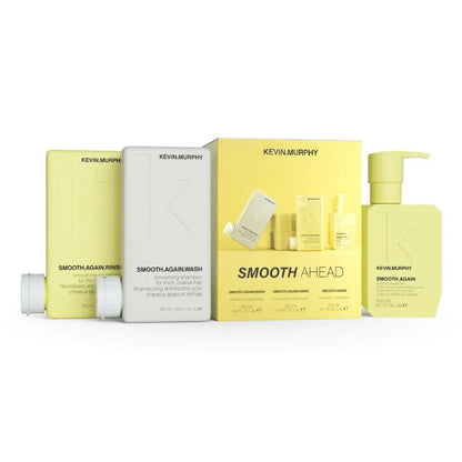 Kevin.morphy smooth ahead kit - مجموعة كيفن مورفي للعناية بالشعر