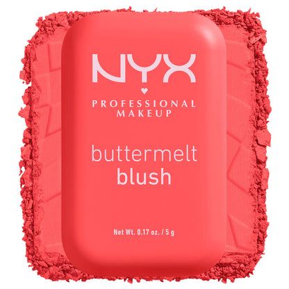 Nyx buttermelt blush pressed blush - أحمر خدود نيكس مضغوط