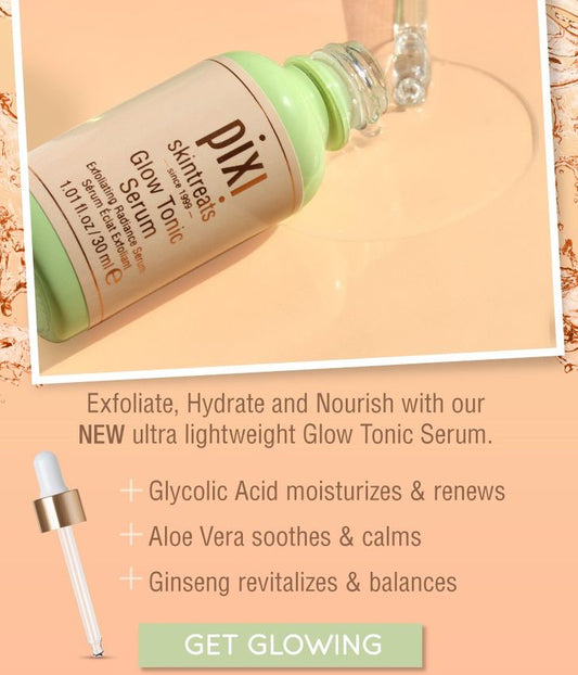 Pixi Glow Tonic Serum - سيروم مقشر مرطب من بيكسي
