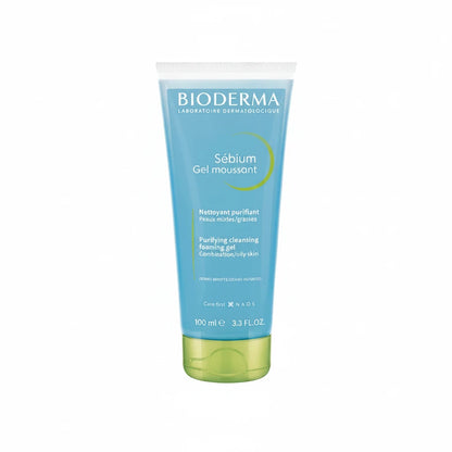 BIODERMA SEBIUM GEL MOUSSANT for oily skin - غسول جل للبشرة الدهنية والمختلطة من بايوديرما