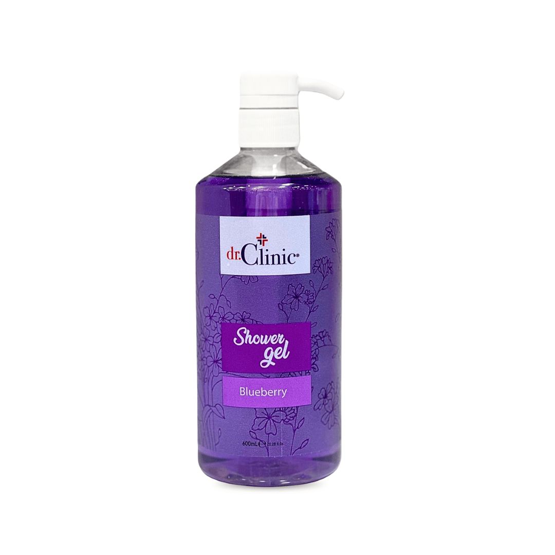 Dr.Clinic Shower Gel blueberry 600ml - غسول جسم من دكتور كلينك