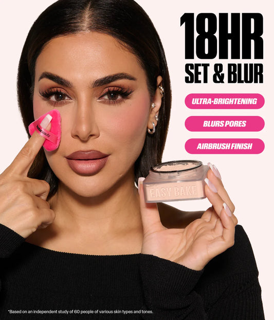 Huda beauty loose baking &  setting powder - هدى بيوتي لوس باودر مثبت مكياج