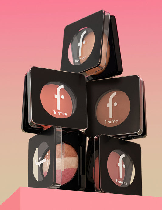 Flormar luminous & velvety blush - باودر بلشر وهايلايت من فلورمار