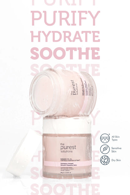 the purest solutions hydration infused smooth cleansing balm - بلسم التنظيف المنعم والمرطب من بيورست سوليوشنز