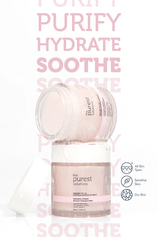 the purest solutions hydration infused smooth cleansing balm - بلسم التنظيف المنعم والمرطب من بيورست سوليوشنز