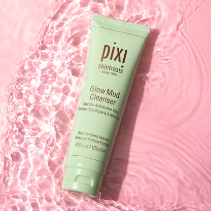 Pixi Skintreats Glow Mud Cleanser -غسول طيني لتنظيف المسام اخضر