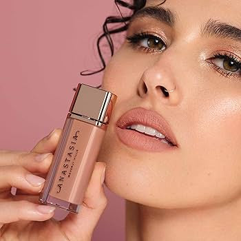 Anastasia beverly hills lip velvet rouge peach nude- أحمر الشفاه روج سائل من أنستازيا