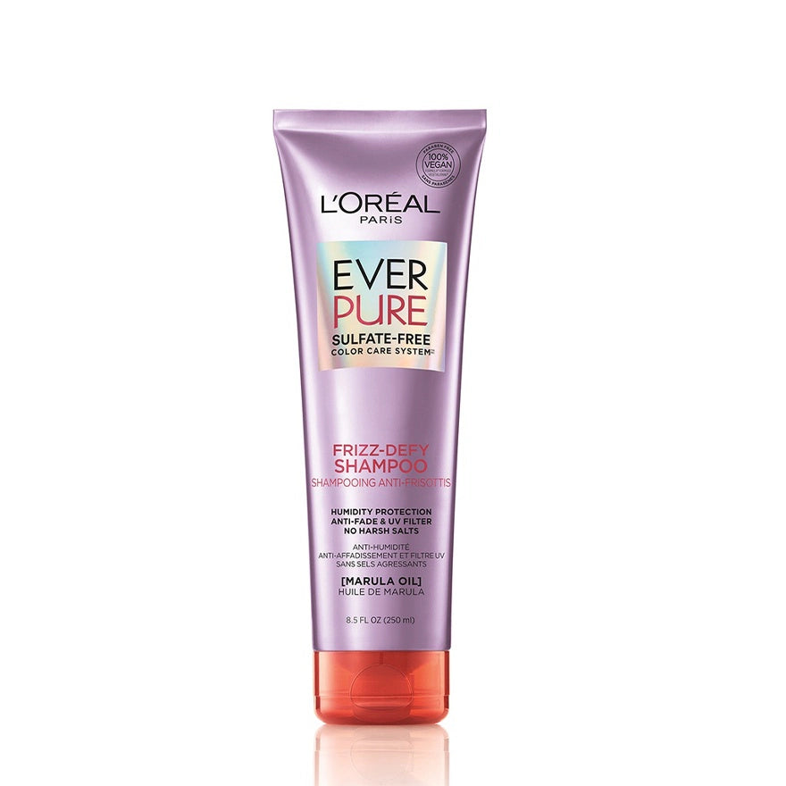 L’oreal ever pure frizz-defy shampoo 250ml - شامبو لوريال إيفر بيور لمقاومة خشونة الشعر 250 مل