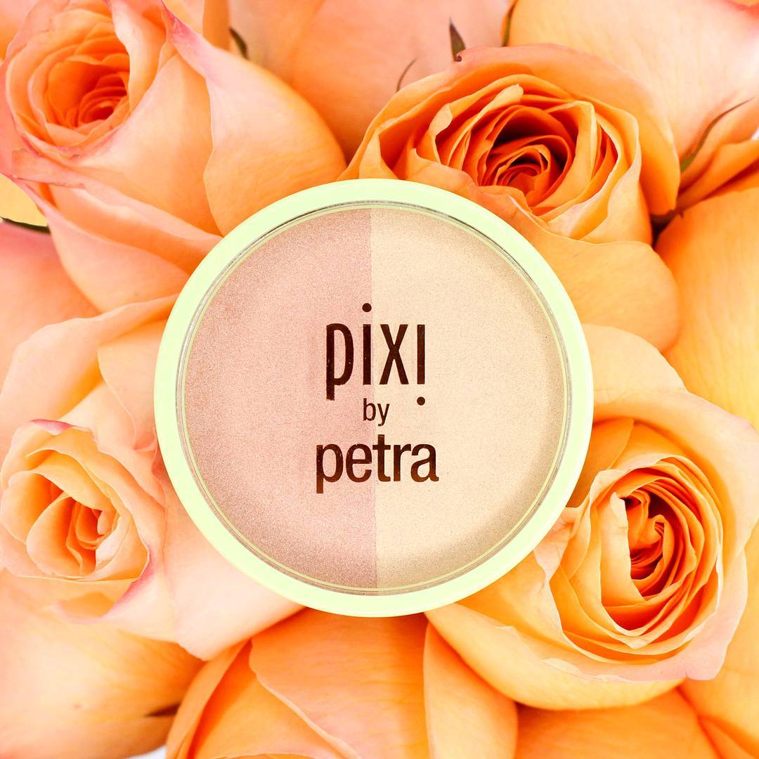 Pixi by Petra Beauty Blush Duo + Kabuki - أحمر خدود مزدوجة من بيكسي