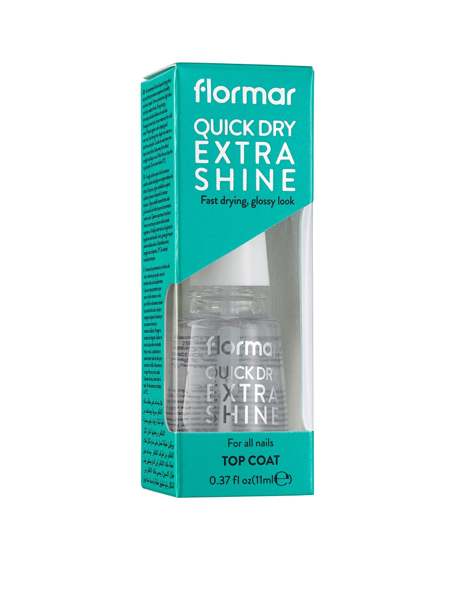 Flormar quick dry extra shine top coat